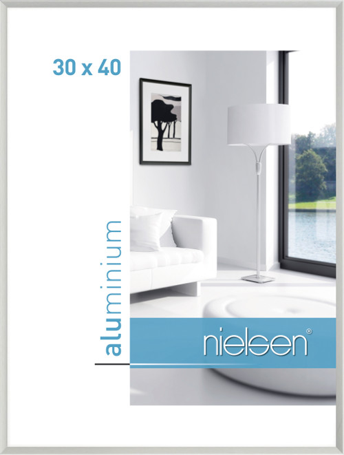 Cadre pour maillot, cadre alu noir ou argent Frame box by Nielsen